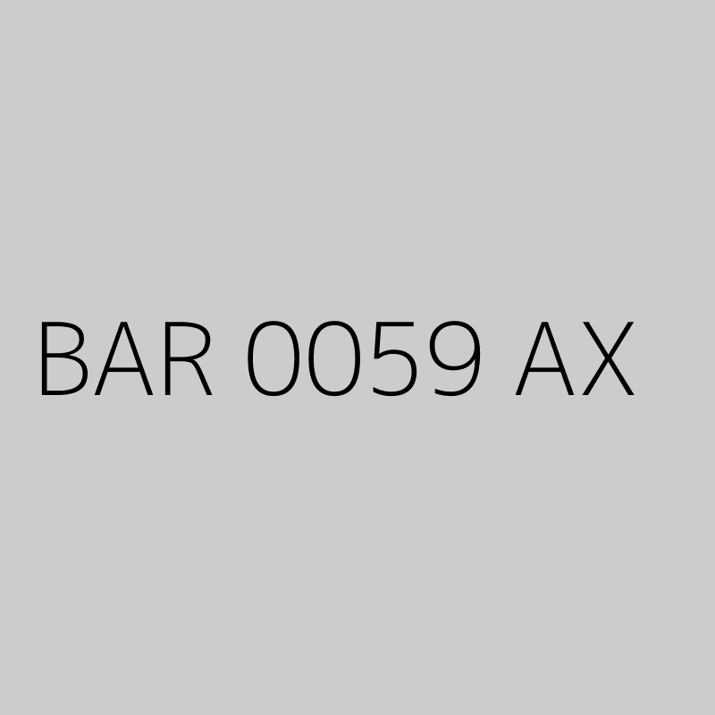 BAR 0059 AX 